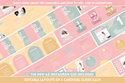 Olive Rose Instagram Template Bundle, a Social Media Template by SunshineStudioBoutique (Thumbnail 5 of 10)