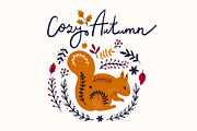 Autumn Bundle, a Decorative Illustration by MoleskoStudio (Thumbnail 21 of 30)