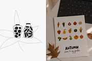 Cozy Autumn | Vector Stickers Pack, an Object Illustration by Nutalin Art (Thumbnail 13 of 16)