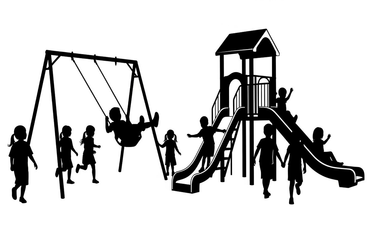 50 Kids Playground Silhouette Bundle, an Illustration by Gfx_Store (Photo 21 of 51)