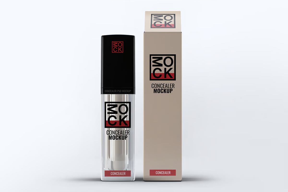 Cosmetic Concealer Mockup, an Advertising Mockup by Hubzway (Photo 2 of 9)