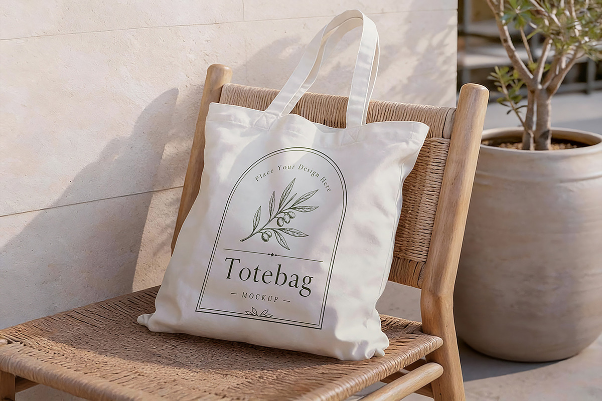 Totebag Mockup, a Merchandise Mockup by Pitchlook.Studio (Photo 2 of 4)