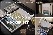 Poster Mockup SET 6PSD, 300 DPI, a Product Mockup by SigaSigaMockup (Thumbnail 1 of 4)