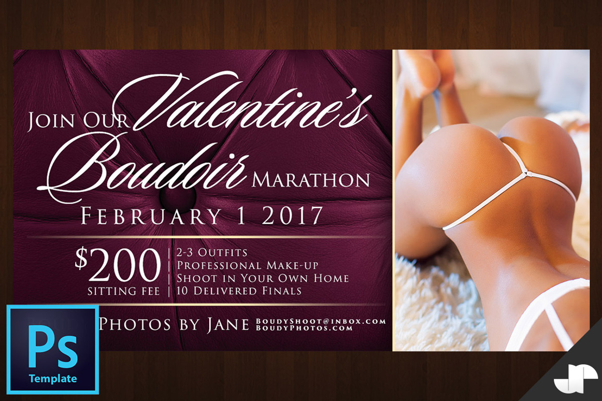 Boudoir Valentine's Day Social Kit, a Templates & Theme by Jaime Radar (Photo 2 of 3)