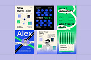 Ecourse Instagram Template Pack, a Social Media Template by fakhroo (Thumbnail 4 of 4)