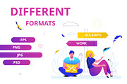 Vacations Illustration Set, a Templates & Theme by Boyko Pictures (Thumbnail 4 of 12)