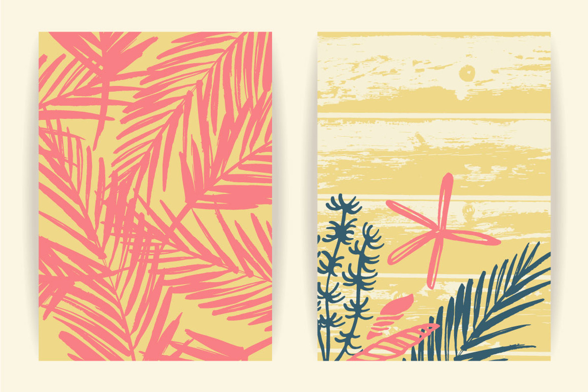 10 summer background templates., a Brochure Template by Nadia Grapes (Photo 6 of 6)