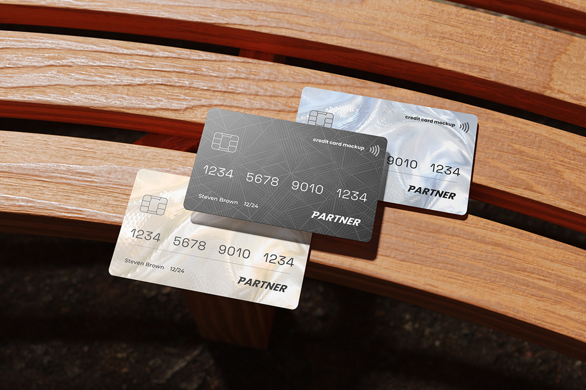 Realistic Credit Card Mockup, a Mockup by My Code Std (Photo 5 of 7)