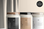 Canva Candle Label LA003 (Panama), a Stationery Template by Draca Design Co (Thumbnail 1 of 4)