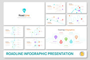 Roadmap Infographic Google Slides, a Presentation Template by Premast (Thumbnail 1 of 4)