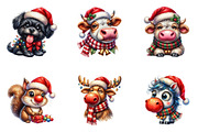 Funny and Quirky Christmas Clipart, a Seasonal Illustration by fashionaddict (Thumbnail 2 of 6)