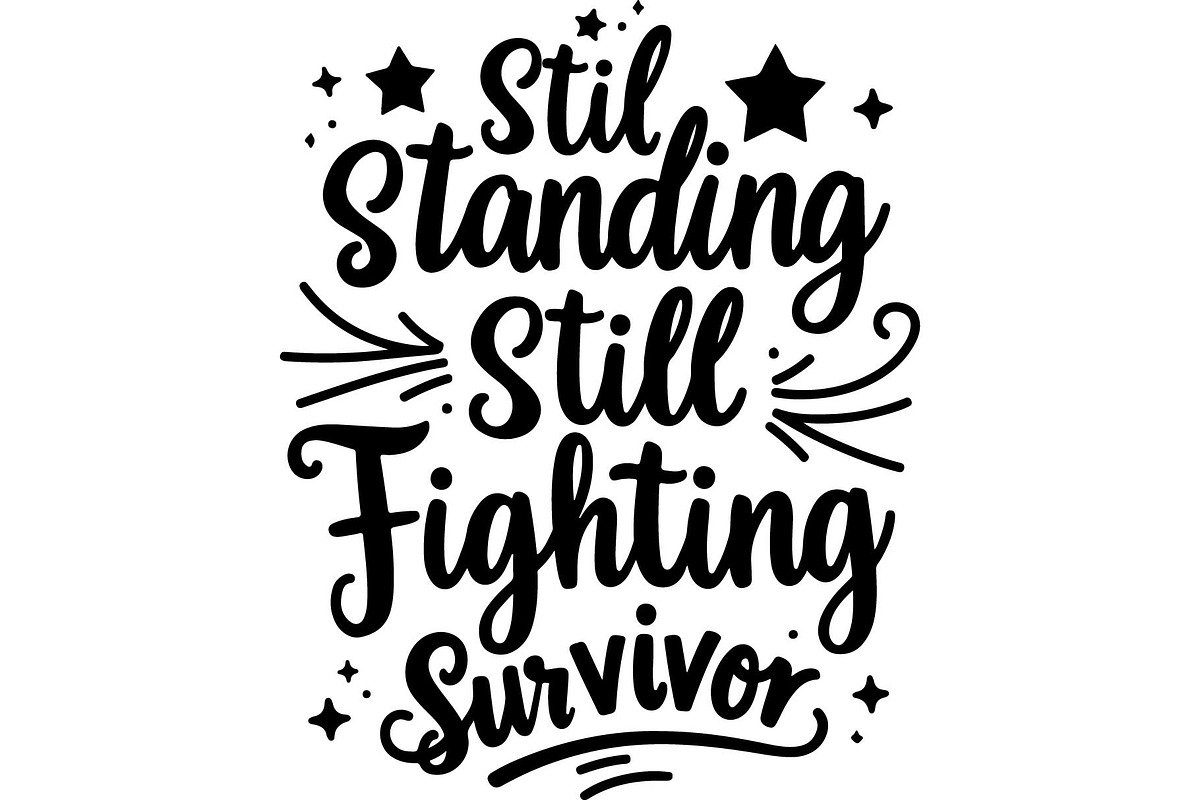 Leukemia Warrior Quotes Bundle SVG, an Object Graphic by Creativeshirt (Photo 7 of 9)