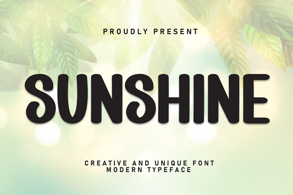 Sunshine | Script Font, a Script Font by Scratchones (Photo 1 of 8)