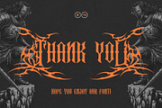Crucifer – Dark Gothic Blackletter F, a Blackletter Font by Letterara (Thumbnail 14 of 15)