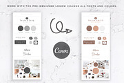 Brand Board Templates | Canva, a Presentation Template by Thirty One Palms Studio (Thumbnail 3 of 5)