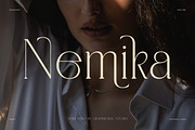 Nemika Elegant Serif Font, a Serif Font by Graphicxell (Thumbnail 1 of 8)
