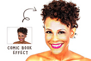 Comic Book Effect Photoshop, an Action Add-On by liptouse (Thumbnail 1 of 9)
