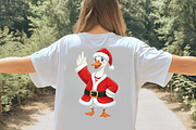 Funny Christmas Goose Santa Goose, an Illustration by SinaCreation (Thumbnail 6 of 7)