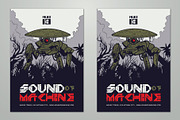 War Machine Vector Art Flyer, a Flyer Template by ashenterprise (Thumbnail 2 of 3)