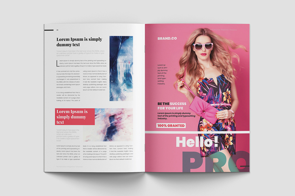 Fantasy Magazine Template, a Magazine Template by Amit Debnath (Photo 11 of 15)