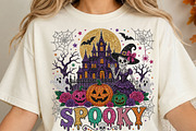 Spooky Halloween PNG, a Seasonal Illustration by DreamCafeArt (Thumbnail 4 of 6)