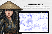165+ Procreate Hat & Headwear Stamps, a Brush Add-On by Selentaori Studio (Thumbnail 7 of 11)