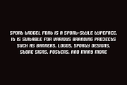 Sport Trogel - Racing Car Font, a Sans Serif Font by QR Design Studio (Thumbnail 4 of 7)