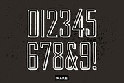 Letterpress Agency, a Font by Heavy Metal Type Co. (Thumbnail 4 of 5)