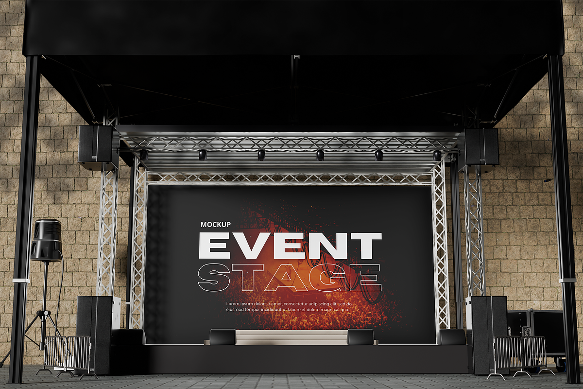 Conference Hall Led Mockup, a Wearable Device Mockup by xavier_studio (Photo 2 of 5)