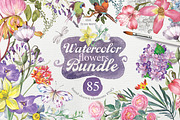 BEST SPRING FLOWERS, an Illustration by Alisa Mikibith Art (Thumbnail 2 of 17)