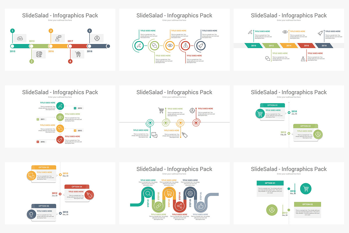 Best Google Slides Infographics Pack, a Presentation Template by SlideSalad (Photo 26 of 35)