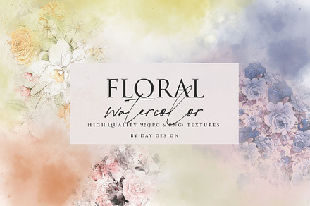 Watercolor Floral Backgrounds