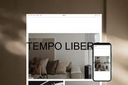Milano Minimalist Website Template, a Squarespace Template by Gem Media (Thumbnail 1 of 5)