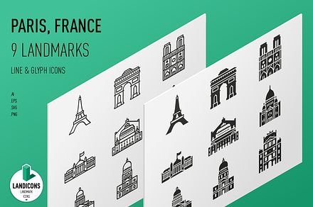 Landmarks of France - Paris