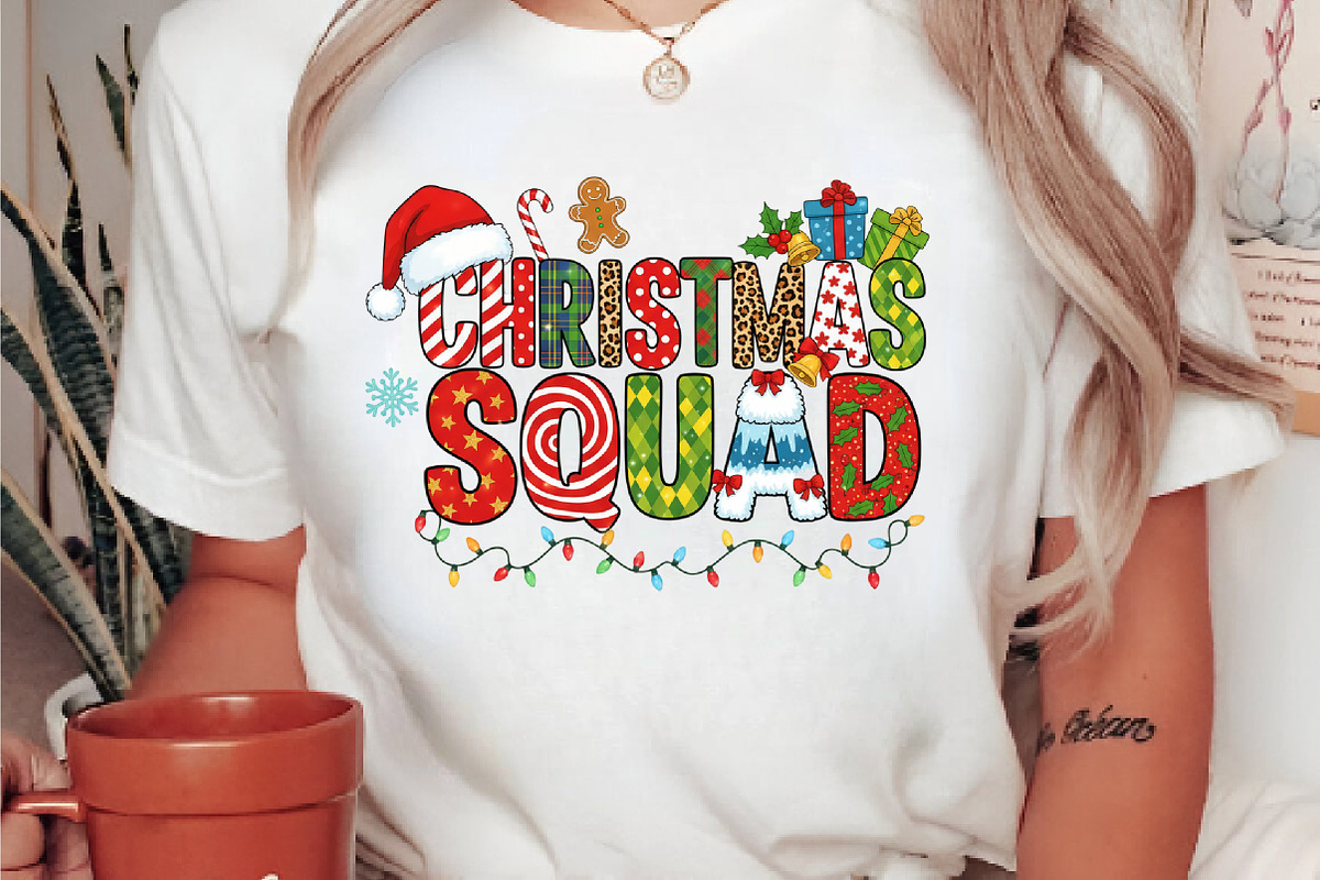 Christmas Squad PNG, an Illustration by DreamArtGraphic (Photo 4 of 5)