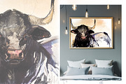 CATTLE Vol.1: 6 Realistic Bull Breed, an Animal Illustration by FineArt (Thumbnail 5 of 6)