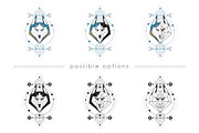 Sacred Geometry Animal Totem, an Animal Illustration by Flo Sacred Art (Thumbnail 6 of 13)