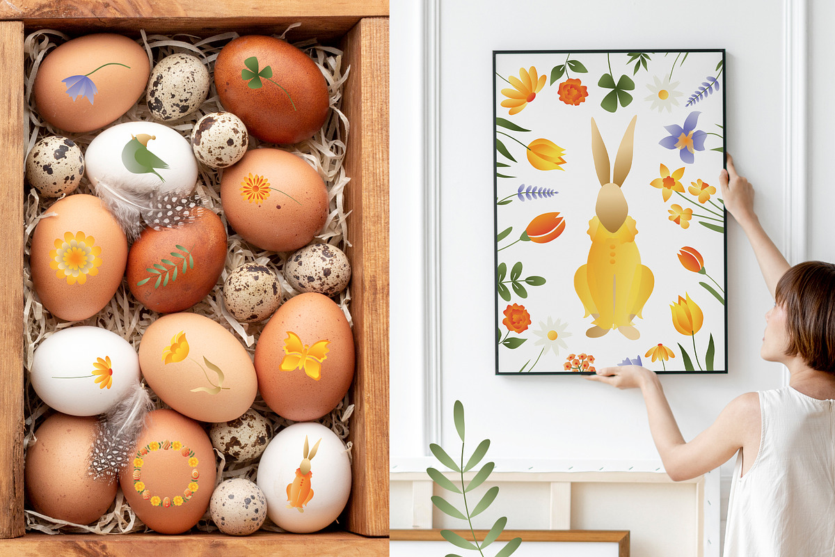 EASTER/ Vector Clipart, an Illustration by WildStrawberry Magic (Photo 6 of 13)