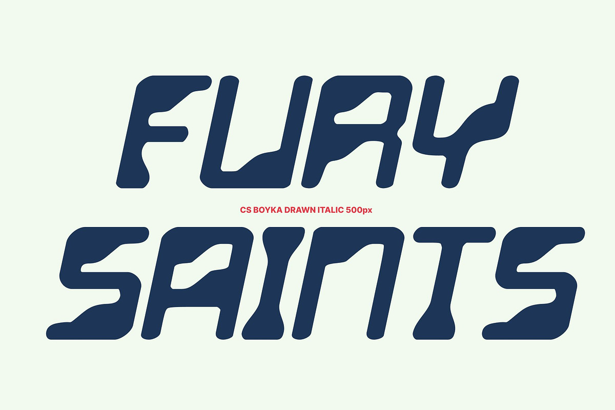 CS Boyka Drawn, a Sans Serif Font by Craft Supply Co. (Photo 4 of 8)