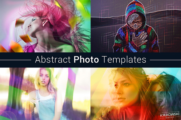 Abstract Photo Template preview 6