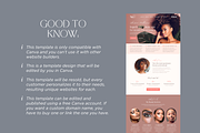 Beauty Canva Website Estheticians, a Landing Page Template by vectorocean (Thumbnail 10 of 10)