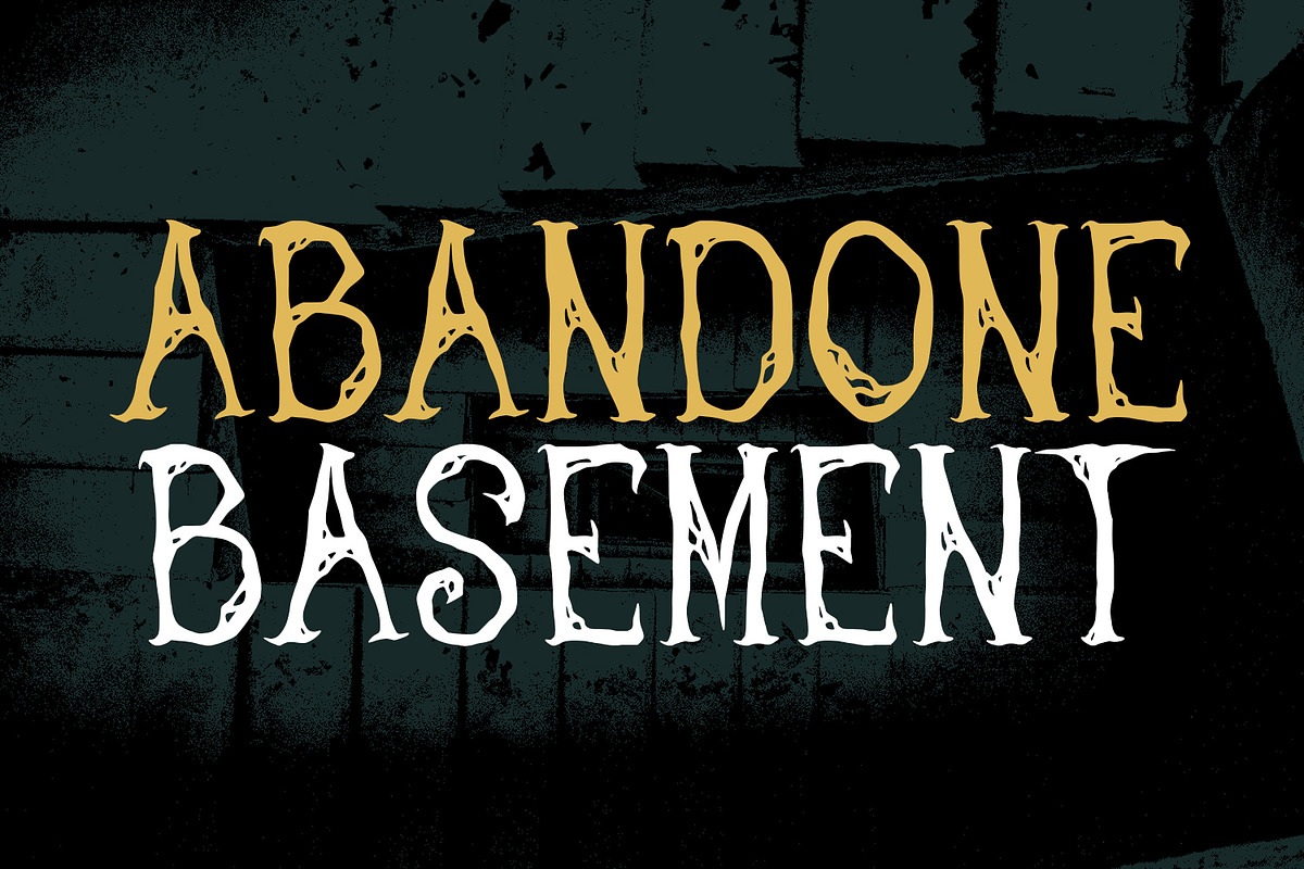 Littox Horror Display Font, a Handwritten Font by Maulana Creative (Photo 6 of 7)