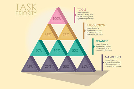 Pyramid Infographics