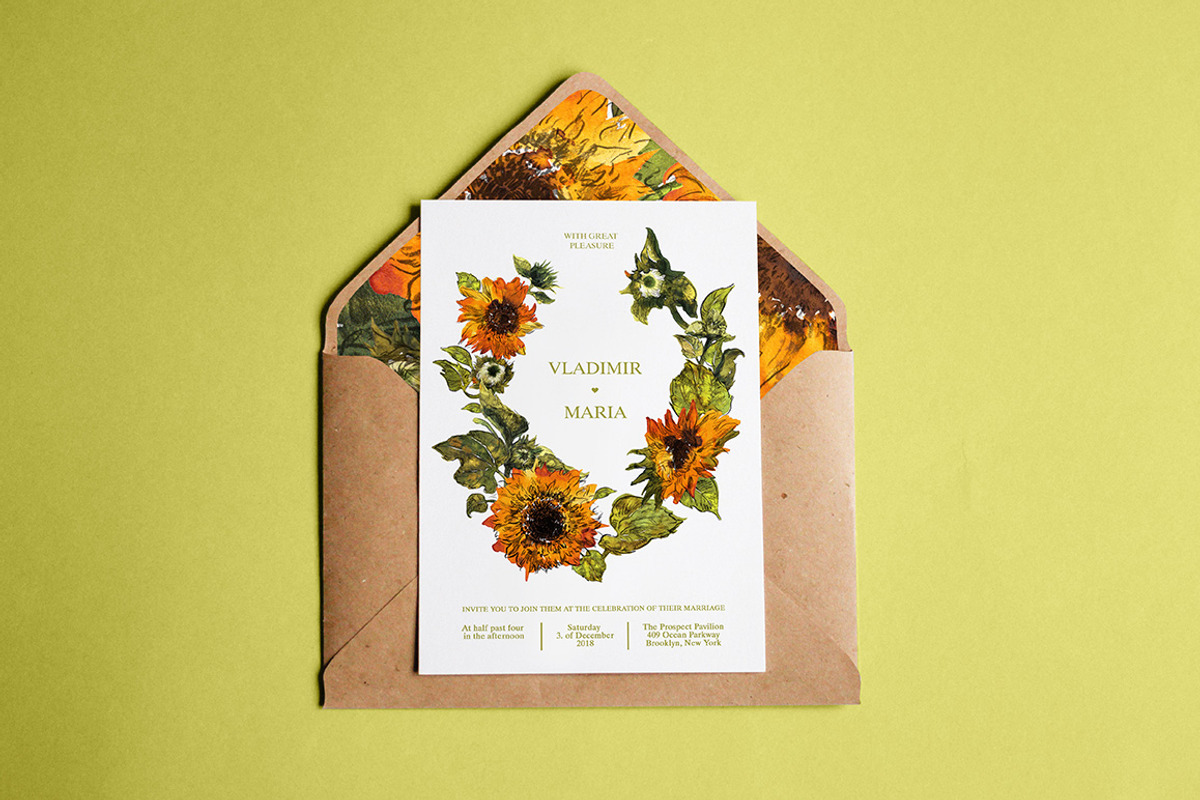 Sunflower, an Illustration by Maria Redko (Photo 4 of 7)