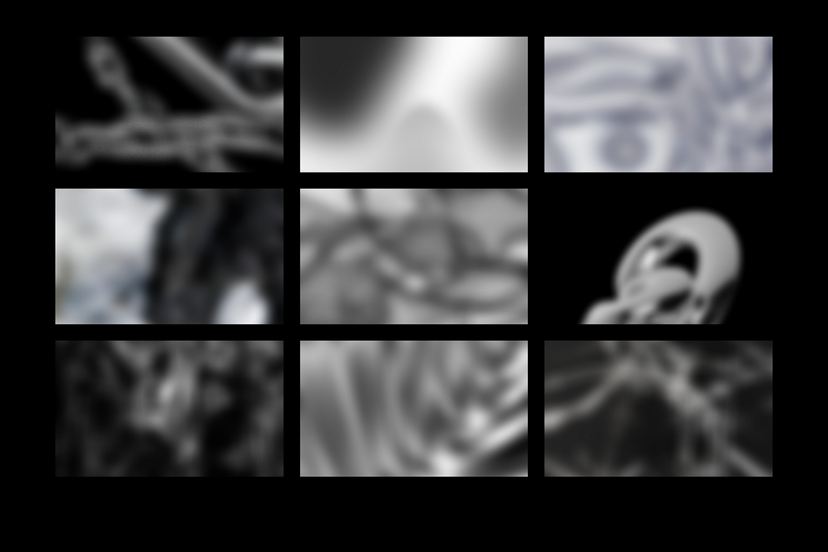 MONO Grainy Gradient Blur Background, a Background Graphic by The Magic Glow Co. (Photo 8 of 8)