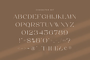 Mocca - Stylish Sans Serif Font, a Sans Serif Font by Aqeel_Art (Thumbnail 9 of 10)