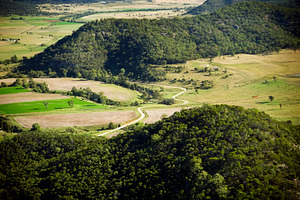Winding Counry Lane, a Nature Photo by THP Creative