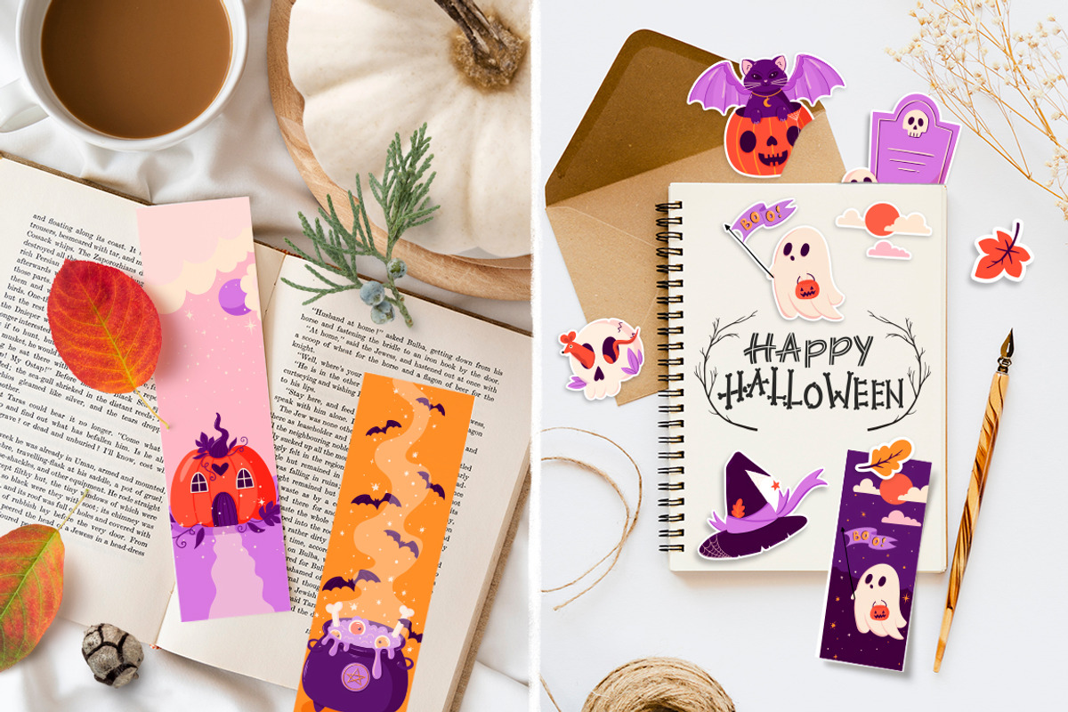 Halloween stickers collection, an Object Graphic by DariSmartArt (Photo 2 of 11)