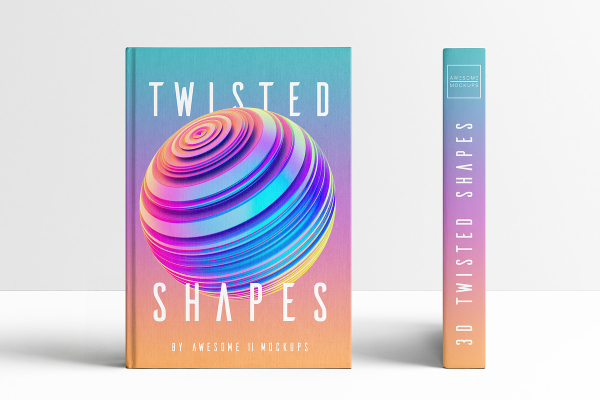 Awesome Twisted Shapes, an Object Illustration by Mockups & Illustrations (Photo 6 of 11)