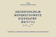 TEJAS by Ocotillo Design Studio, a Sans Serif Font by Ocotillo Design Studio (Thumbnail 2 of 5)